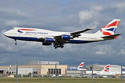 British Airwaysin Boeing 747-400