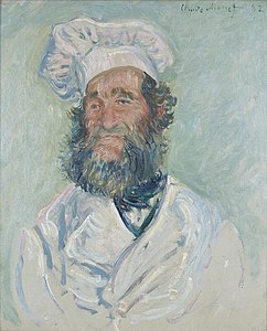 Le Chef Père Paul, par Claude Monet (1882).