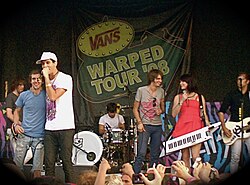 Warped Tour 08' в Сан-Дієго (feat. William Beckett)