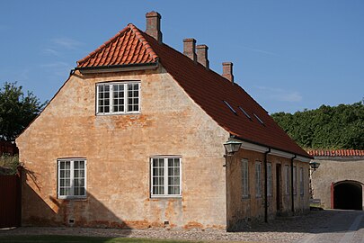 Annexgebäude des Schlosses Kronborg in Helsingør, Dänemark