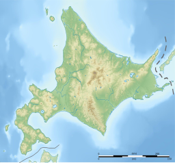 昭和新山在北海道的位置
