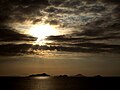 Pemandangan pulau Komodo dari Labuan Bajo