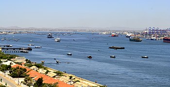 Manora harbour- view from lighthouse