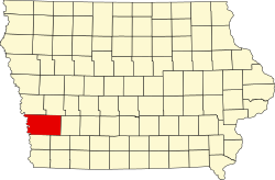 Koartn vo Pottawattamie County innahoib vo Iowa