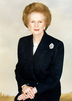 마거릿 힐다 대처 (1995년경) (Margaret Hilda Thatcher)