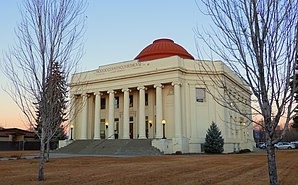 Das Modoc County Courthouse in Alturas