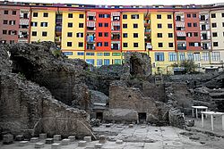 Excavations of Roman remains at Pollena Trocchia (2014)