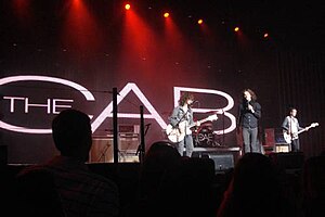 The Cab performing at Utah's E Center in October 2008.