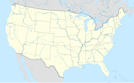 El Paso na mapi Sjedinjenih Država