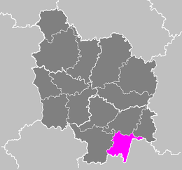 Arrondissement di Mâcon – Localizzazione