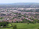 Blick von Leckhampton