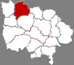 Contea di Xi – Mappa