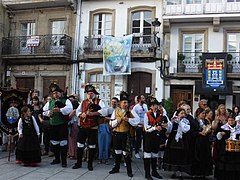 Gaiteros del Concello de Betanzos. Fiestas de San Roque.