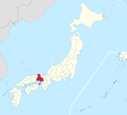 Hyōgon prefektuurin sijainti Japanissa