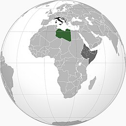 Libia Italiana - Localizzazione