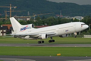 Luzair Lockheed L-1011 Tristar 500