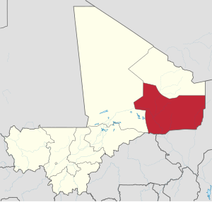 Location within Mali