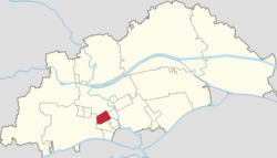 Location of Ruijing Subdistrict within Beichen District