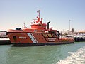 Salvamento marítimo en el Puerto de Cádiz.