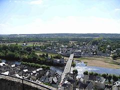 The Vienne in Chinon.