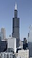 芝加哥威利斯大厦 442米，108層