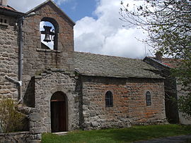 The church of Saint Romain, in the commune of Mars