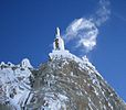 Aiguille du Midi im Winter