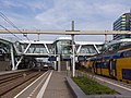 Arnhem, la salida de la estación central (Sonsbeekzijde) desde la plataforma 8-9