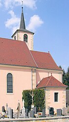 The church in Berentzwiller