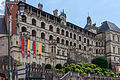 Lodges Façade of the Château of Blois, on Francis I wing, seen from Victor-Hugo Square.