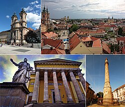 Skyline of Eger