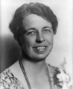 Eleanor Roosevelt vuonna 1933