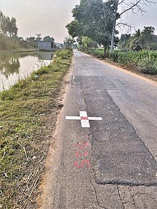 Final location survey of Gadchiroli-Bhanupratappur rail line at Kapsi