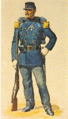 Uniform Marsouin’a (szeregowego) sprzed roku 1914.