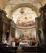 Intérieur de l'église San Mauro.