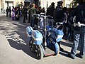 To italienske politi-Segways parkeret sammen