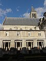 Vue depuis le cloître.