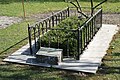 Traditional grave of Calvin; the exact location of the grave in the cemetery is unknown