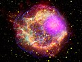 La Supernova Cassiopea A dopo l'esplosione