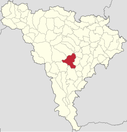 Location in Alba County