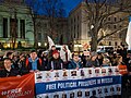 Image 19Protest outside the Russian Embassy in Berlin demanding the release of Russia's political prisoners, including journalists Ivan Safronov and Maria Ponomarenko [sv], February 2024 (from Freedom of the press)