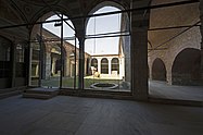 Church of St Irene atrium seen from narthex