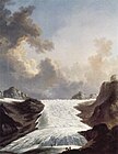 Johann Heinrich Wüest: Der Rhonegletscher