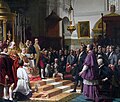 El juramento de las Cortes de Cádiz. 1863. Congreso de los Diputados.