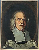 Giuseppe Ghezzi Portrait de Gian Lorenzo Bernini, 1692, huile sur toile, 64,7 x 48 cm. Accademia di San Luca, Rome, Italie.