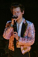Harry Styles pictured in 2018