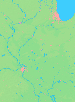 Location of Virgil within Illinois