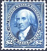 美國郵票上的詹姆斯·麥迪遜