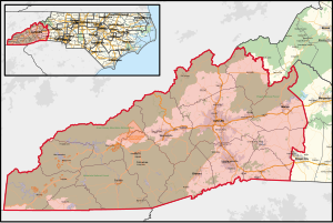 District boundaries from 2023 to 2025