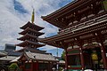 Pagode à 5 étages du Senso-ji.